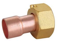 Conector loco recto con agujero C×FI, HS110-013