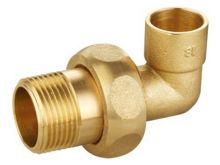 Conector angular con junta metálica C×MI, HS110-017