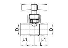 Tee con purgador, HS110-019