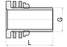 Conector para tanques, HS190-025