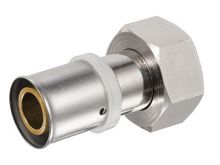 Acoplador recto con tuerca giratoria, HS220-014