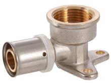 Codo con placa de pared C×FI, HS220-016