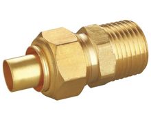 Conector macho con inserto de latón, HS280-004