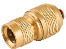 Conector de manguera con tope (6 bolas de acero), HS320-013